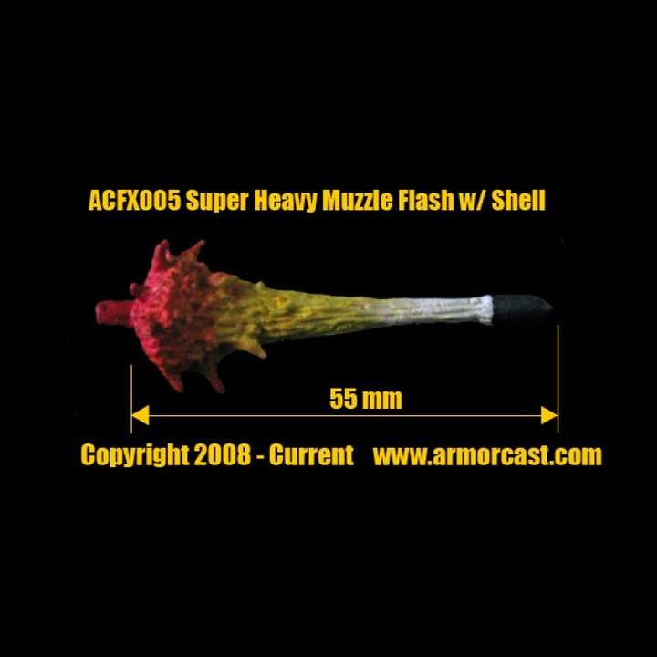 Super Heavy Muzzle Flash w/ Shell