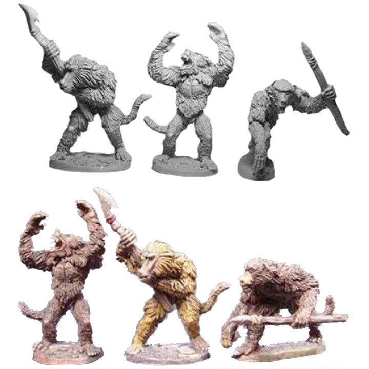 LL03049 Three Baboons - Armorcast Terraform Terrain Ltd