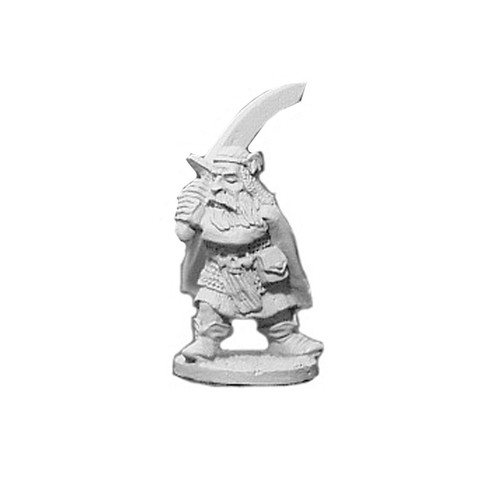 OADW105 Chaos Dwarf w/ Two Handed Scimitar 28mm