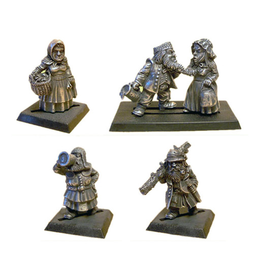 OADW003 Dwarf Town Folk #2