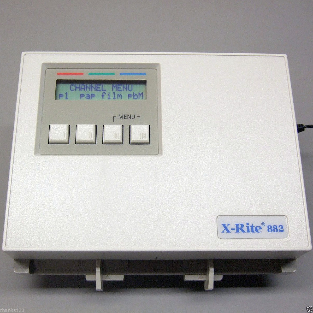 X-Rite 882 USB Color Photographic Densitometer 110-220v 50/60Hz ...