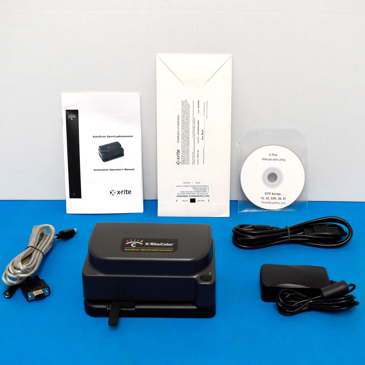 XRite DTP41BRH+XE SPECTROPHOTOMETER AUTOSCAN DENSITOMETER DTP 41BRH+XE