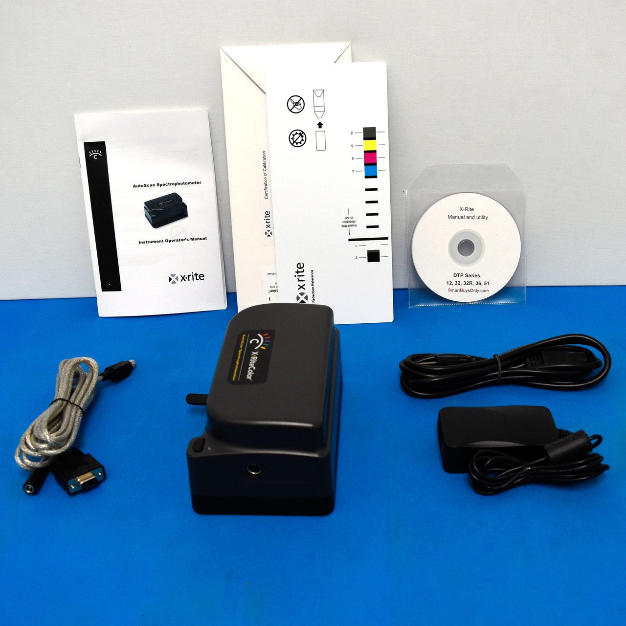 XRite DTP41BRH+XE SPECTROPHOTOMETER AUTOSCAN DENSITOMETER DTP 41BRH+XE