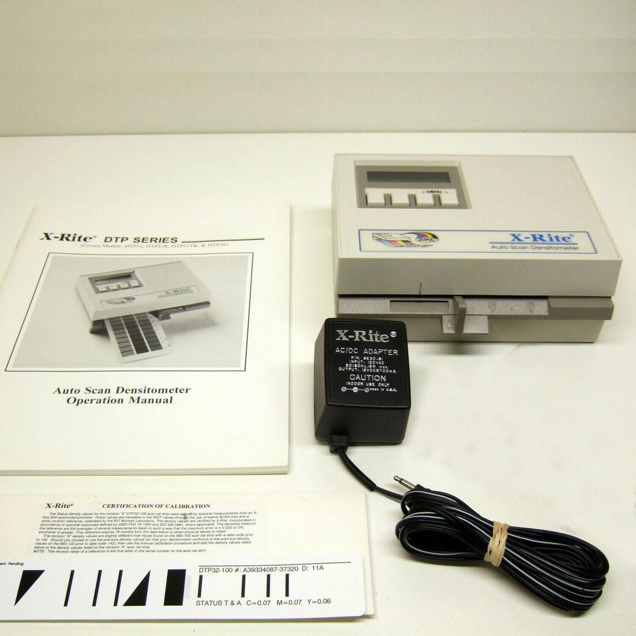 X-Rite DTP36 Auto Scan Densitometer Xrite DTP 36