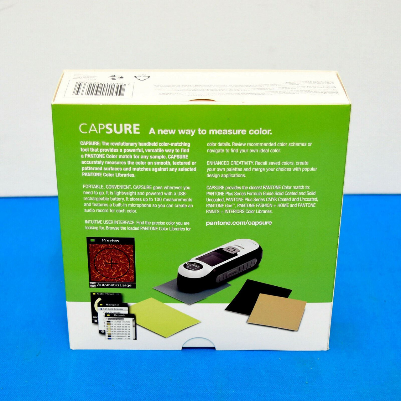 X-Rite Pantone Capsure RM200-PT01 HandHeld Color Matching Device