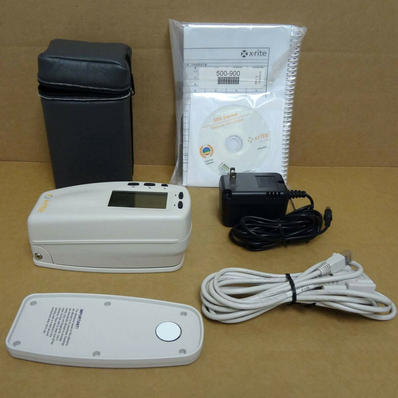 X-Rite 528 Color Spectrophotometer Densitometer w/Pantone & G7 Brand ...