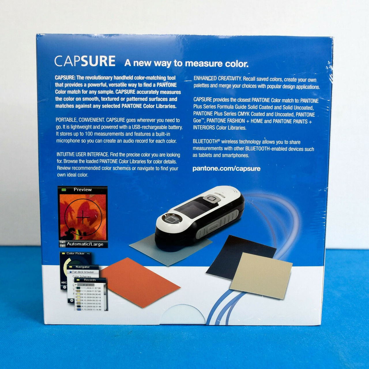X-Rite RM200-BPT01 Pantone Capsure Color Matching HandHeld Device