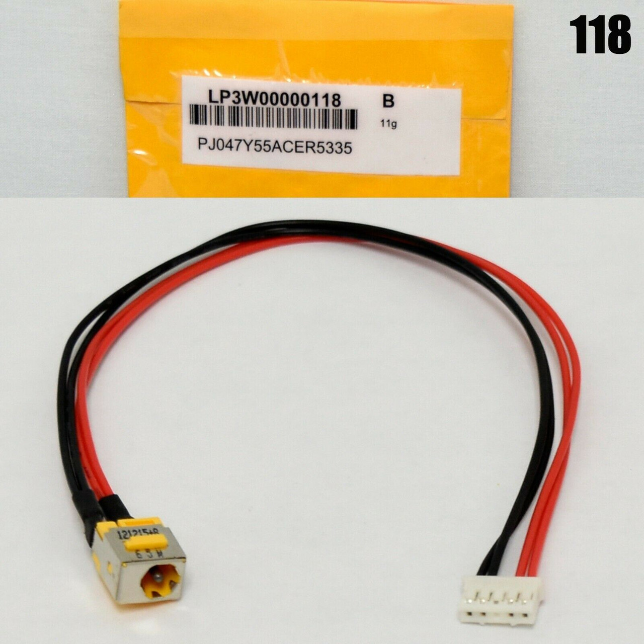 AC/DC Power Jack Cable For Acer Aspire 5735, 5535, 6735, 7535, 7735Z Laptop Models
