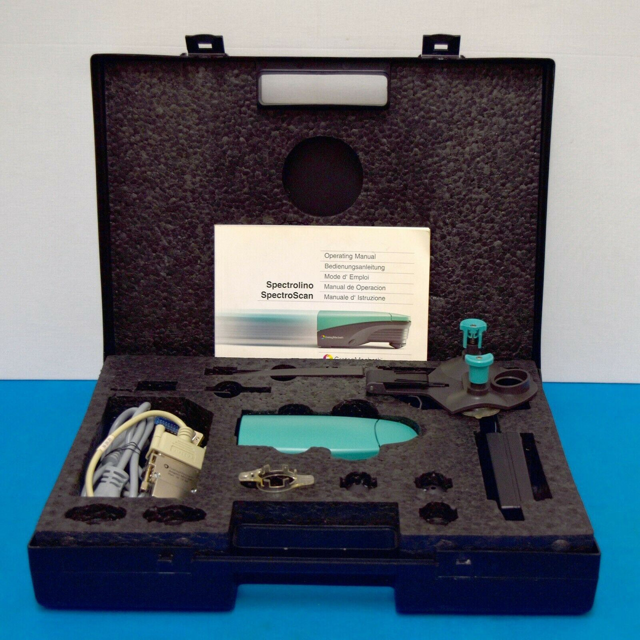 X-Rite GretagMacbeth Spectroscan x/y table with Spectrolino 36.55