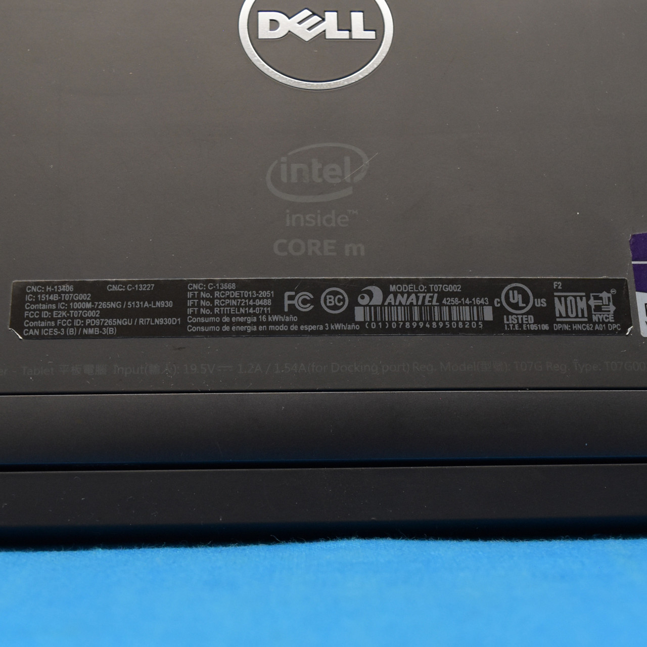 Dell Venue 11 Pro T07G002 10.8