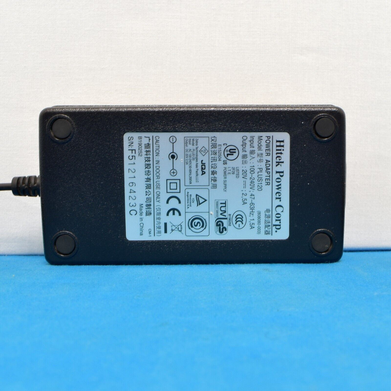 Hitek PLUS120 (20V2.5A) Power Supply for ZEBRA, ELTRON Thermal Printer