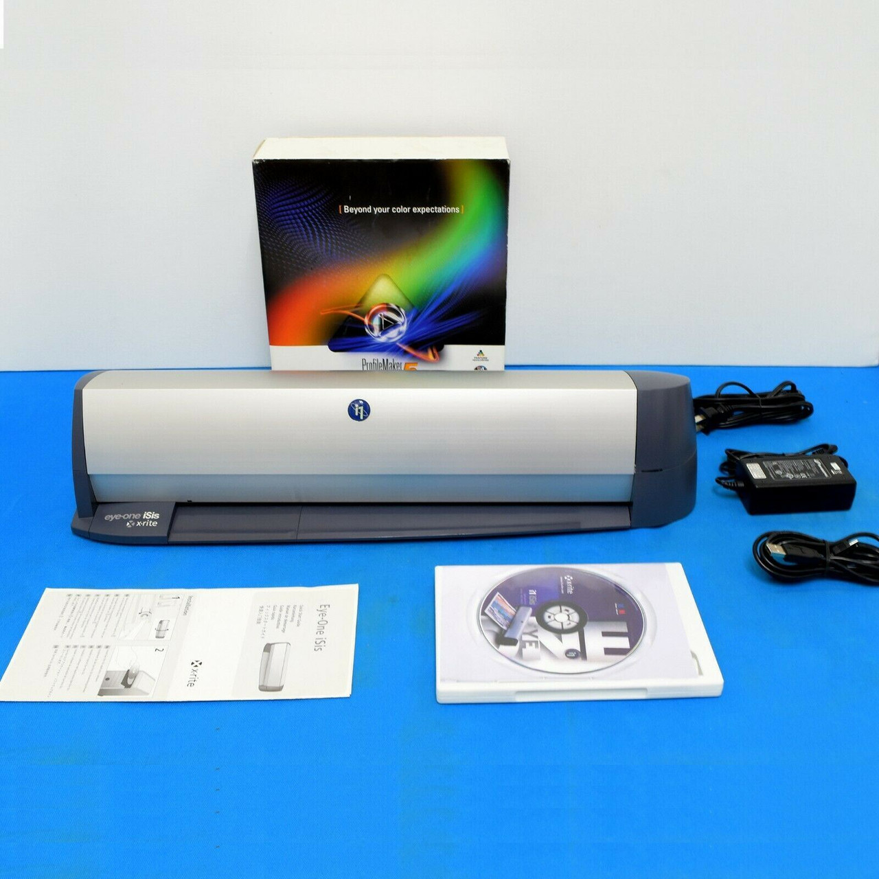 X-Rite i1 iSis XL Automated Chart Reader + ProfileMaker Pro 5.0.1