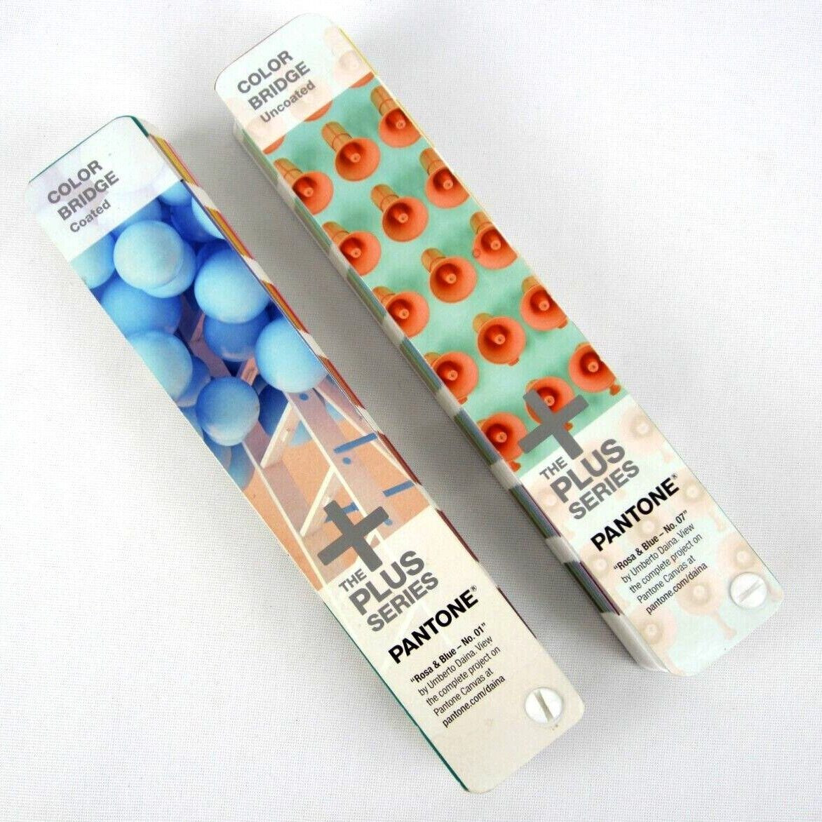 Pantone GP6102N The Plus Series Color Bridge Rosa & Blue Coated