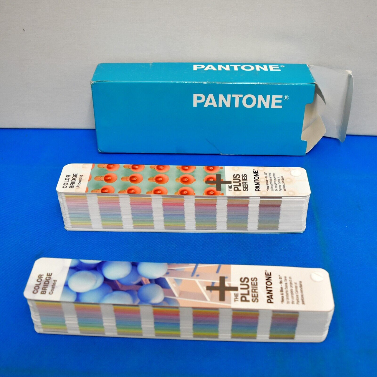 Pantone GP6102N The Plus Series Color Bridge Rosa & Blue Coated