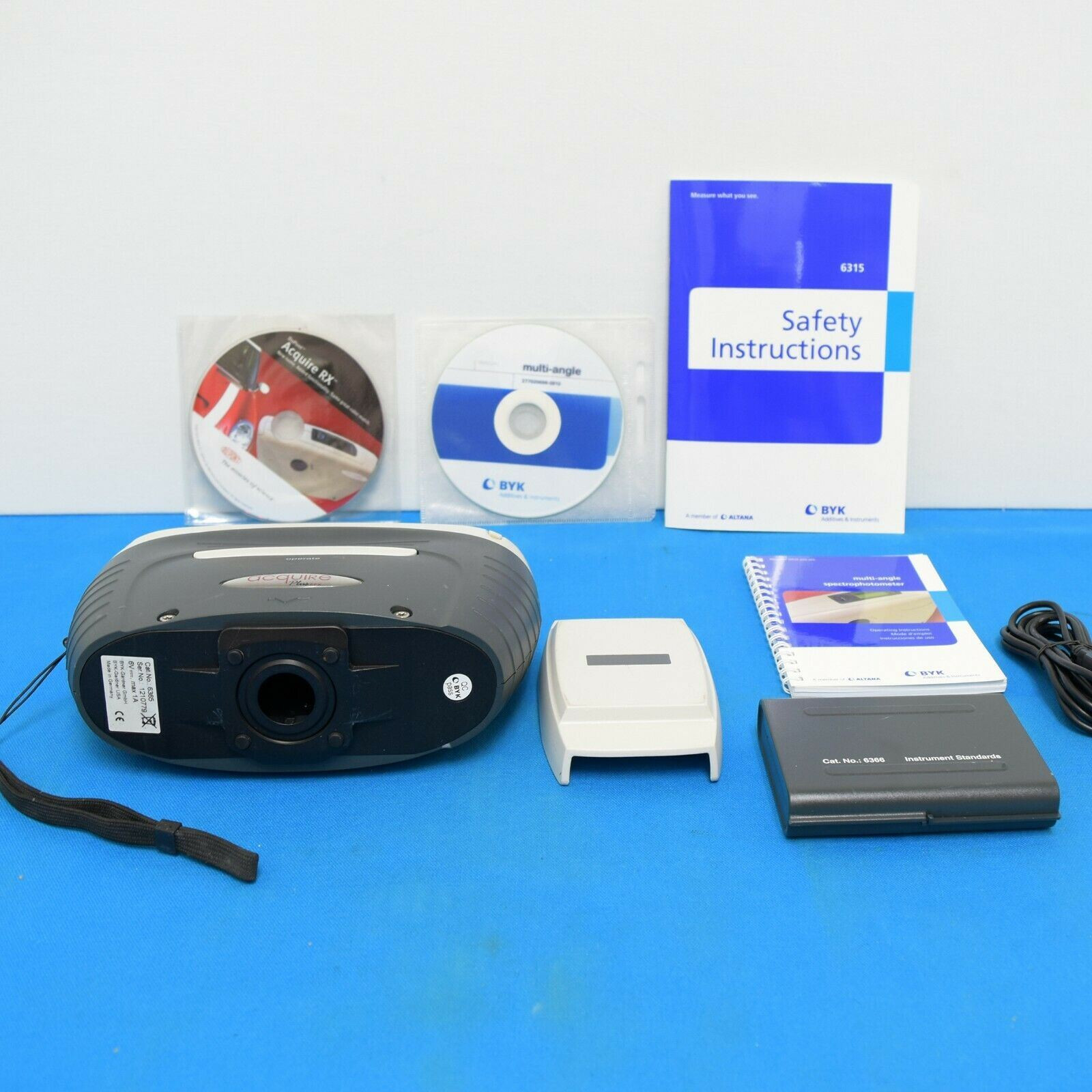 BYK 6365 Acquire Plus EFX Multiangle Spectrometer Auto Paint Color matching Sys.