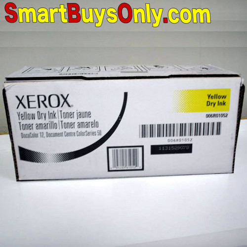 Xerox 6R1052 Yellow Toner DocuColor 12 50 2x new Cartridges in original box