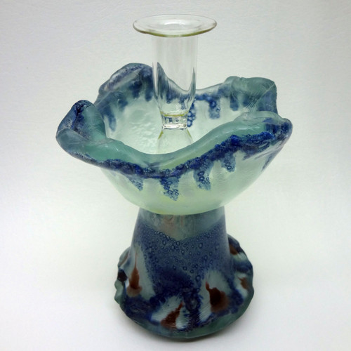 Legacy Handmade Glass Arts - Embeded Natural Colors - Antique  Decors - 061c