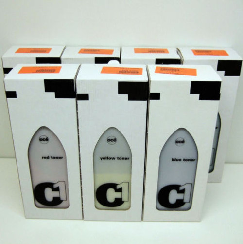 Oce C1 CPS700 CPS900 7/C Toner full Set CMYKBGR one each color CPS-700 CPS-900