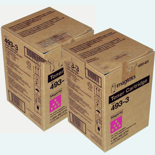 Oce Imagistics 493-3 Magenta Toner CM3520 CM3525 CM4520 CM4525 2Pack