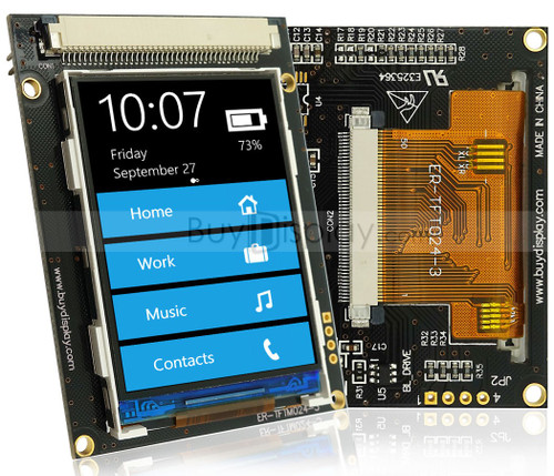 EastRising ER-TFT024-3 QVGA 2.4"TFT LCD Touch Shield 320x240 Serial Module Display,ILI9341