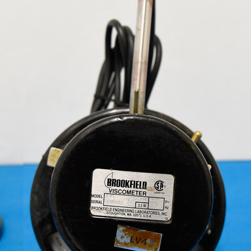 Brookfield Synchro-Lectric Viscometer Model LVT & 7 Pcs Spindle Set in ...