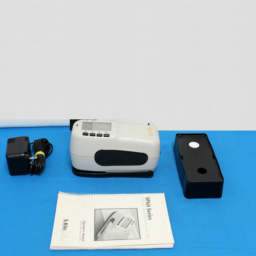 X-Rite SP64 Portable Sphere Spectrophotometer Lab values print physical objects