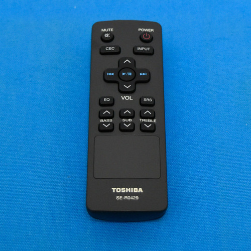 Toshiba SE-R0429 SER0429 Sound Bar Remote for Most Soundbar SBX4250 SBX4250KN