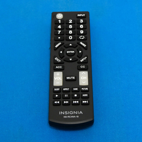 Insignia NS-RC4NA-18 Remote Control for NS-22, NS-32, NS-40 & NS-55 GENUINE