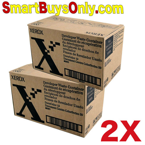 Xerox 8R7977 Waste Developer DocuColor 12 50 new in original boxs {Lot of 2}