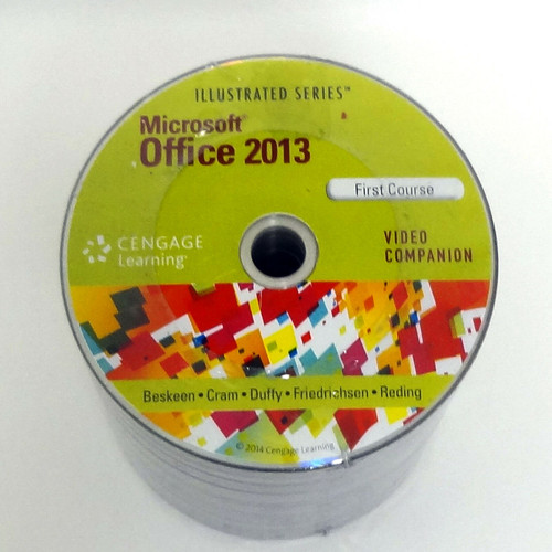 Microsoft Office 2013 Illusterated Course Video DVD training by Cengage Learning