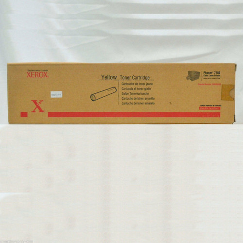 Xerox Phaser 7750 106R00655 Yellow Hi Cap Toner 7750B 7750DN 7750DXF NEW