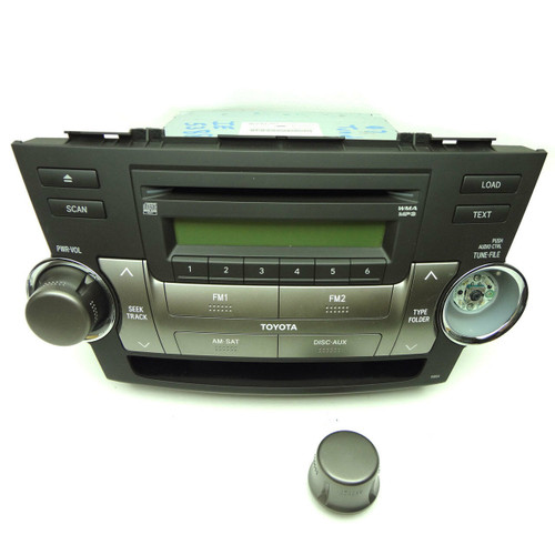 Toyota AM FM Radio Tape Cassette CD Player, 86120-AD040