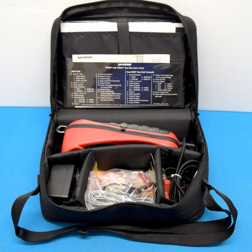 HARRIS FLUKE ISDN TS250 with Manual Carrying Bag, Charger and accessories.