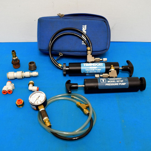 Transmation 6215P Pressure Pump & TransCat 4238P Vacuum Pump & Pressure