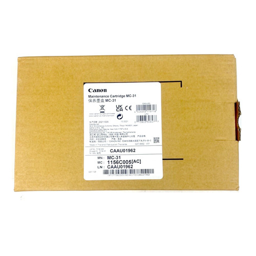 Canon MC-31 Maintenance Cartridge imagePROGRAF PRO-1000 2000 4000 4000S 6000 New