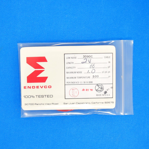 Meggitt Endevco 3090C-24, 24" 500˚F Cap. 66 pF Low Noise Coaxial Cable Assem