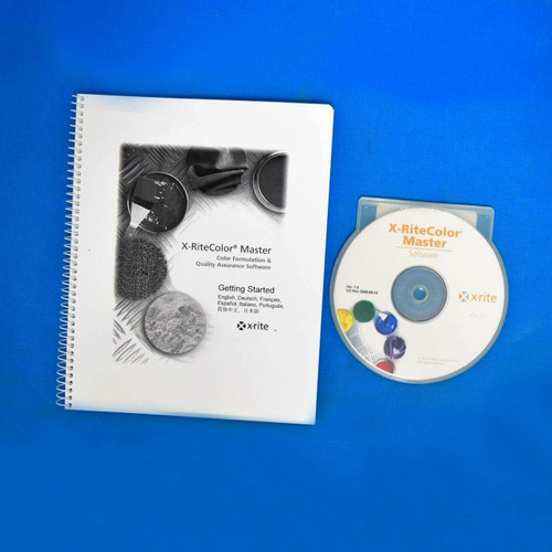 X-Rite X-RiteColor QA-Master II Software Version 8.5.1 w/Manual Excellent cond X-Rite X-RiteColor QA-Master II Software Version 8.5.1 w/Manual Excellent cond