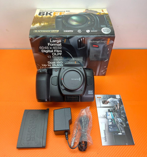 Blackmagic Cinema Camera 6K FF Full Frame w/ Box & Receipt