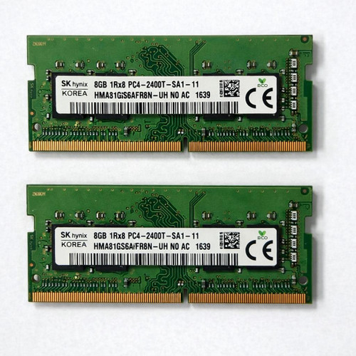 SK hynix 16GB (2x8GB) DDR4 2400MHz SODIMM Laptop RAM PC4-2400T
