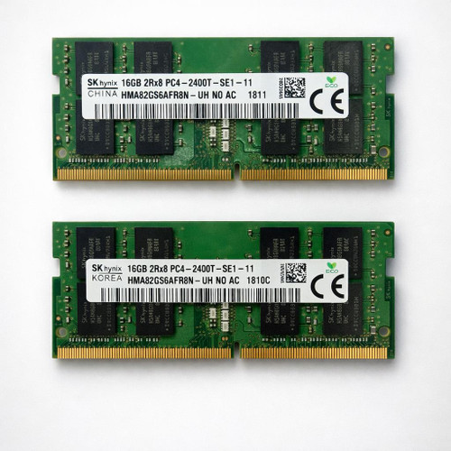 SK hynix 32GB (2x16GB) DDR4-2400 SODIMM PC4-2400T HMA82GS6AFR8N