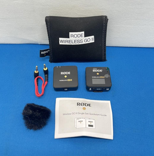 RØDE Wireless GO II Single Channel Wireless Mic System (1TX+1RX) w/ Pouch