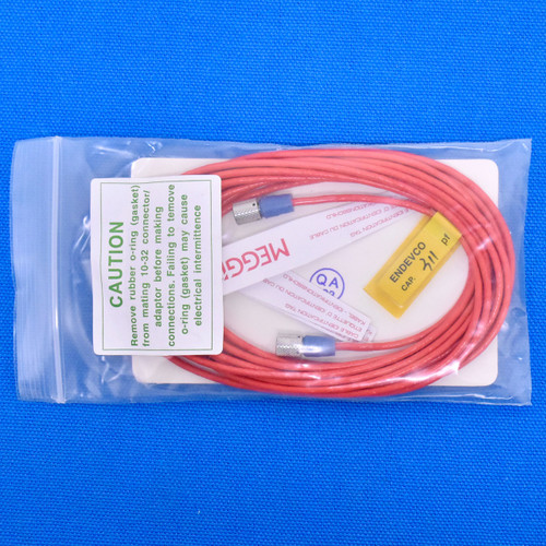 Meggitt Endevco 3090C-120, 120" 500˚F Cap. 311 pF Low Noise Coaxial Cable Assembly