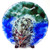 Legacy Handmade Glass Arts - Embeded Natural Colors - Antique  Decor - 115p
