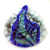 Legacy Handmade Glass Arts - Embeded Natural Colors - Antique  Decor -131p