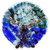Legacy Handmade Glass Arts - Embeded Natural Colors - Antique  Decor - 141p