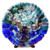 Legacy Handmade Glass Arts - Embeded Natural Colors - Antique  Decor - 141p