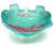 Legacy Handmade Glass Arts - Embeded Natural Colors - Antique  Decor - 142a