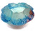 Legacy Handmade Glass Arts - Embeded Natural Colors - Antique  Decor - 144a