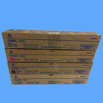 Konica Minolta TN321 4/C CMYK Toner TN321C TN321M TN321Y TN321K