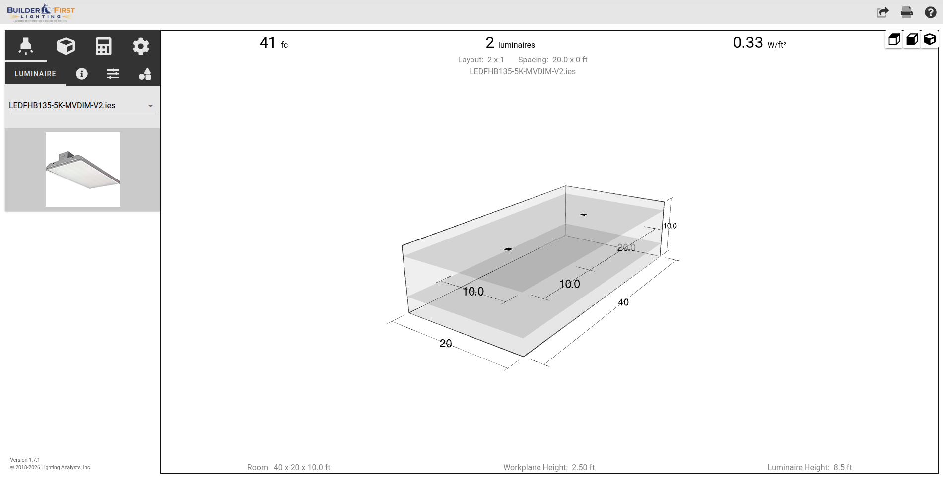 Indoor Lighting Design Tool preview